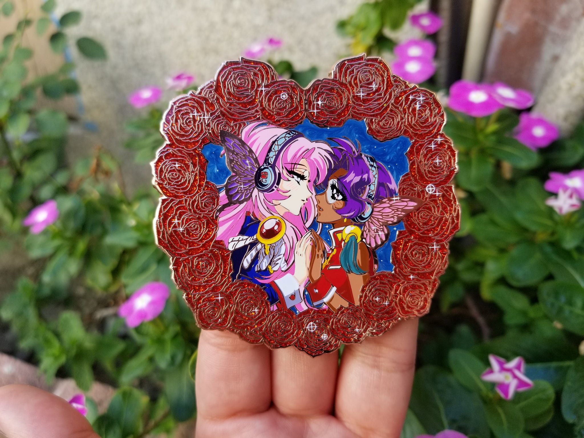 Utena/Anthy 3 inch pin