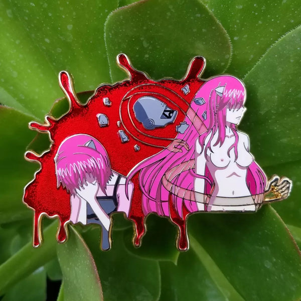 Elfen Lied- Lucy 3 inch pin