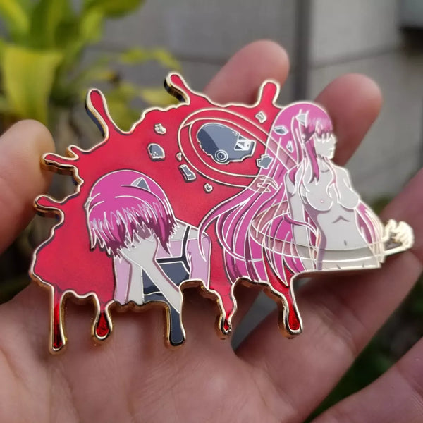 Elfen Lied- Lucy 3 inch pin