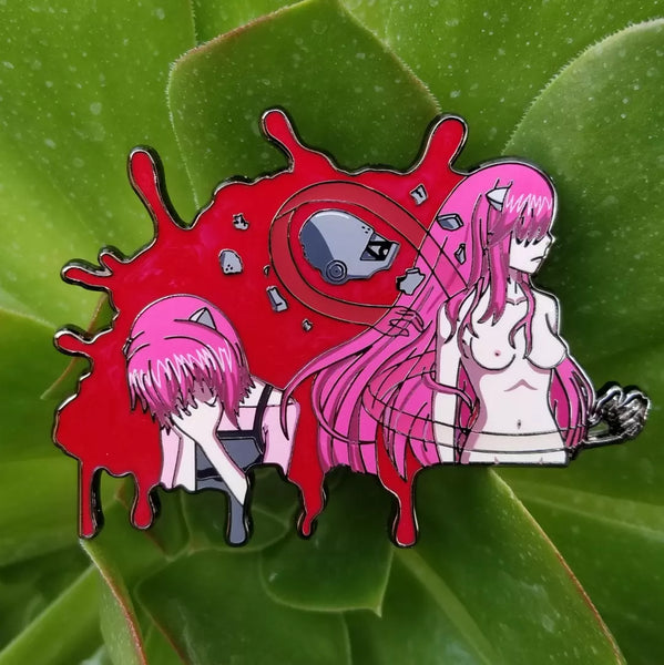 Elfen Lied- Lucy 3 inch pin