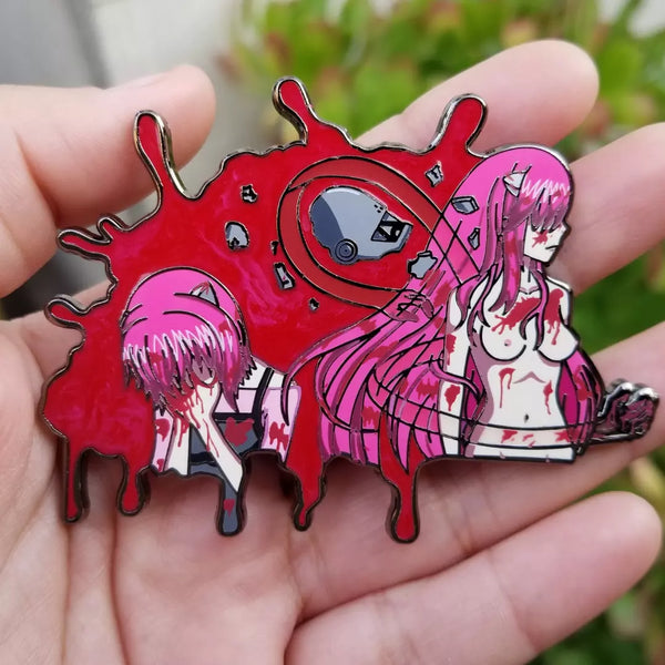 Elfen Lied- Lucy 3 inch pin